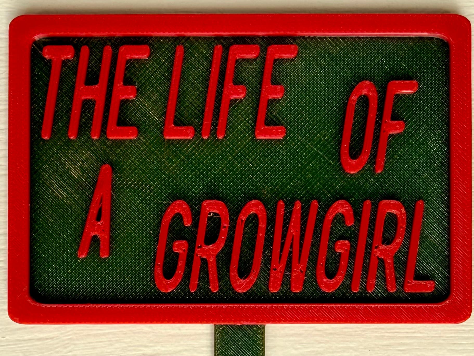 The Life of a Grow Girl