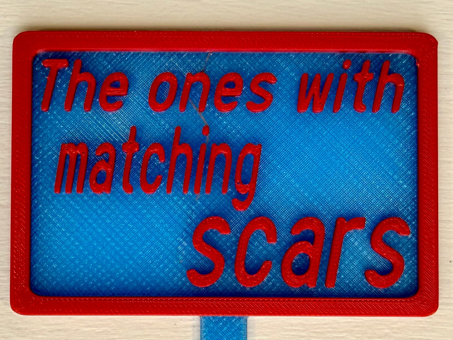 The Ones with Matching Scars